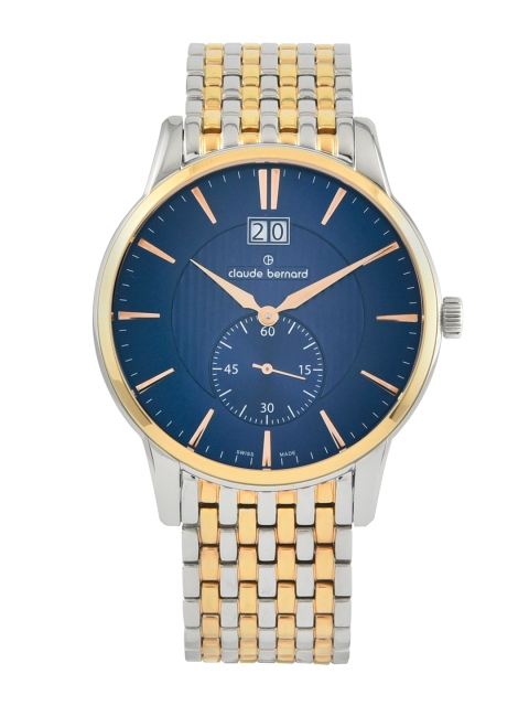 

claude bernard Men Blue Analogue Watch 64005 357RM
