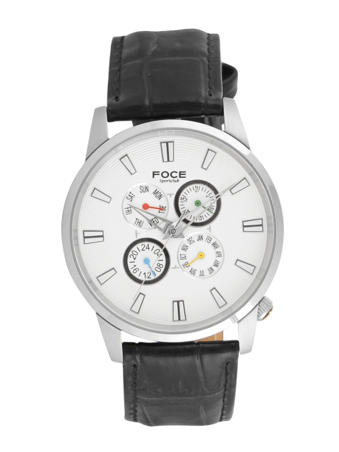 

FOCE Men White Analogue Watch FMW988GSL