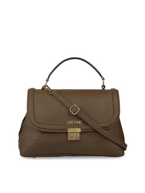 

Daphne Brown Solid Sling Bag