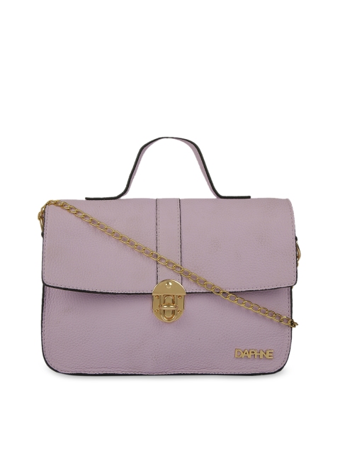 

Daphne Lavender Solid Sling Bag