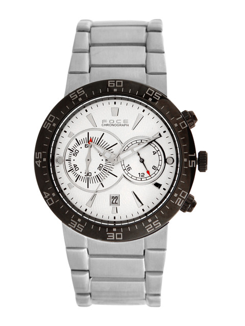 

FOCE Men White Chronograph Analogue Watch FCMW118GBSM
