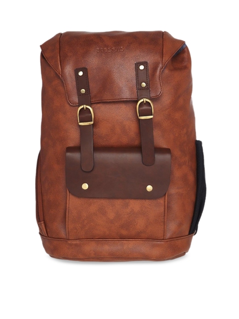 

Bags.R.us Unisex Tan Solid Backpack