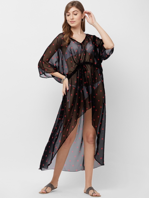 

Mirchi Fashion Red & Black Printed Swimwear SK497