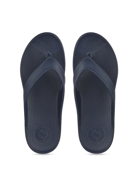 

Solethreads Women Navy Blue Printed Thong Flip-Flops