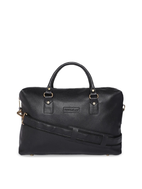 

Bags.R.us Unisex Black Solid Laptop Bag