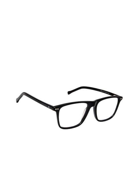 

David Blake Unisex Transparent Solid Full Rim Rectangle Frames EWDB1820