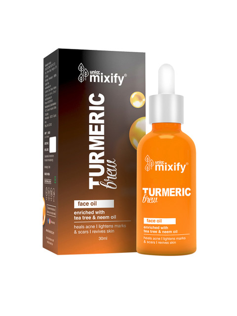 

Mixify Unloc Turmeric Brew Face Oil 30 ml, Orange