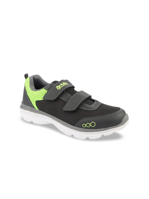 

Action Women Charcoal Grey Self Design Running Shoes