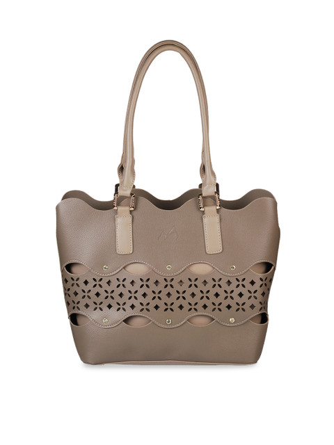 

Metro Beige Textured Shoulder Bag