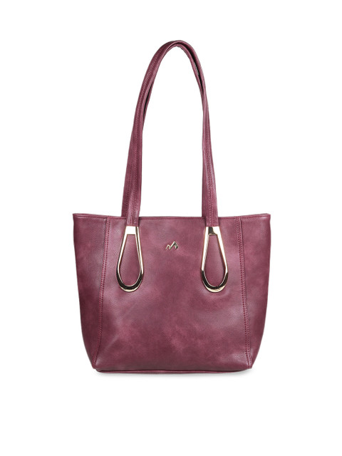 

Metro Maroon Solid Shoulder Bag