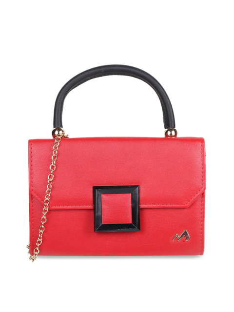 

Metro Red Solid Handheld Bag