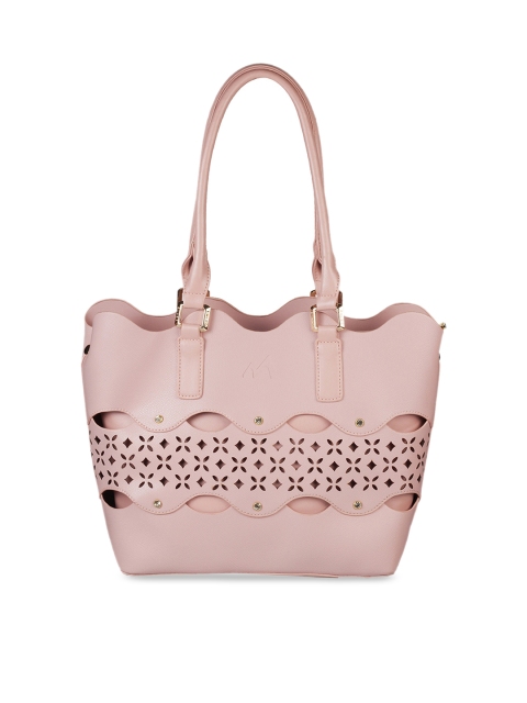 

Metro Pink Textured Shoulder Bag