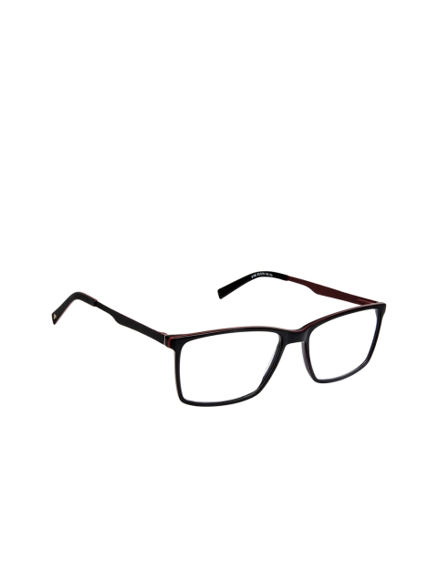 

David Blake Unisex Transparent Solid Full Rim Rectangle Frames EWDB1794