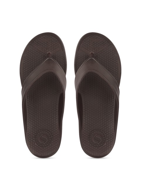

Solethreads Women Brown Solid Thong Flip-Flops