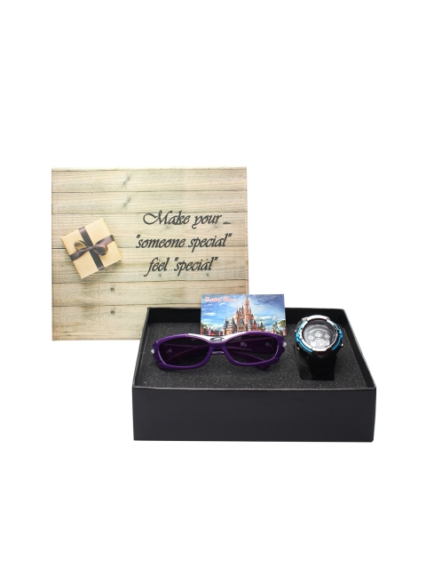 

Fantasy World Kids Purple Watch & Sunglass Gift Set