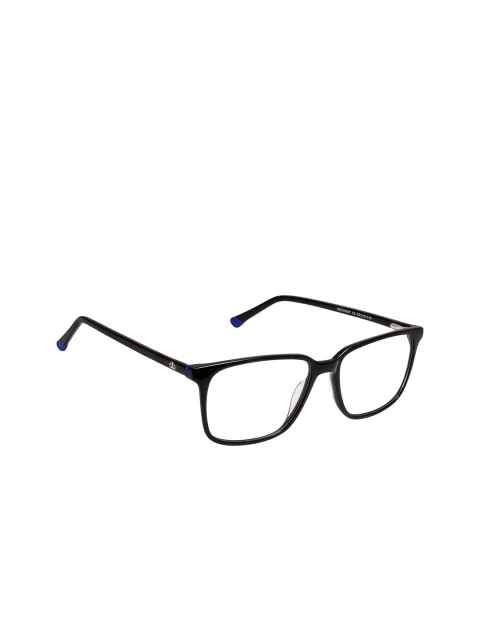 

David Blake Unisex Black Solid Full Rim Wayfarer Frames