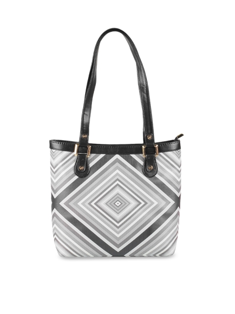 

Metro Black & Grey Printed Shoulder Bag