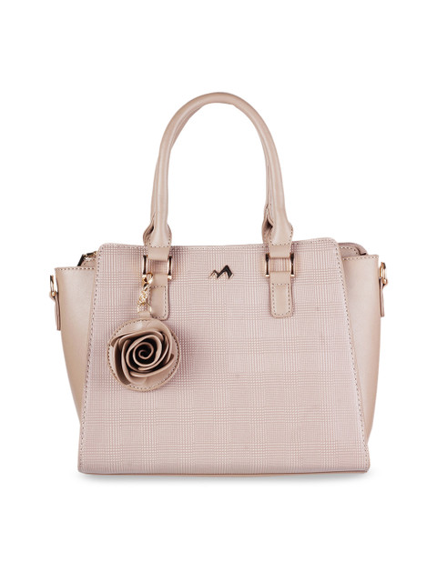 

Metro Beige Textured Handheld Bag