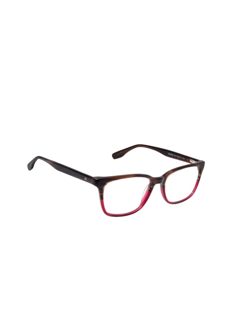 

David Blake Unisex Transparent Tortoise Shell Full Rim Rectangle Frames EWDB1827