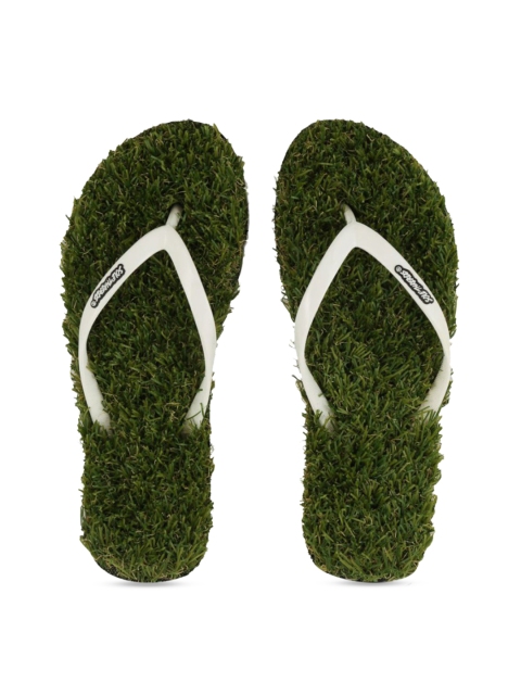 

Solethreads Women White Solid Thong Flip-Flops