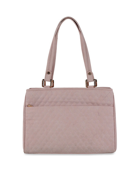 

Metro Pink Solid Handheld Bag