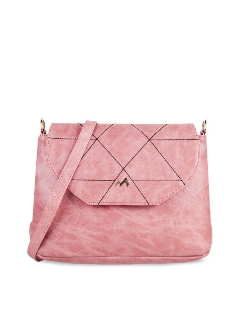 

Metro Pink & Black Printed Sling Bag