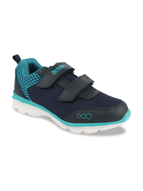 

Action Women Navy Blue Self Design Running Shoes