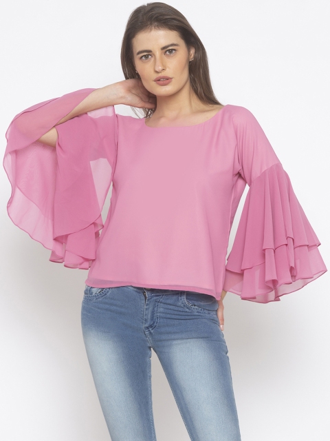 

Iti Women Pink Solid Top
