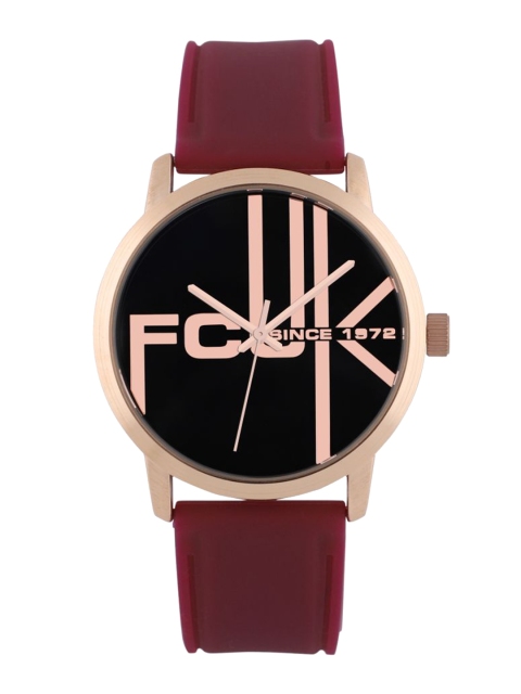 

FCUK Men Black Analogue Watch FK0002B