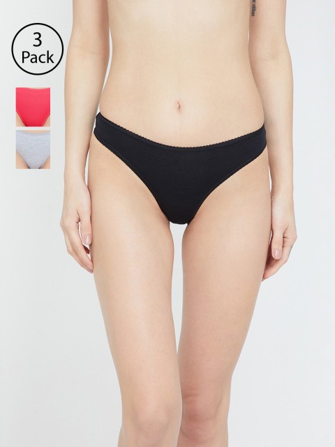 

Ginger by Lifestyle Women Pack of 3 Assorted Bikini Briefs 8903742180561