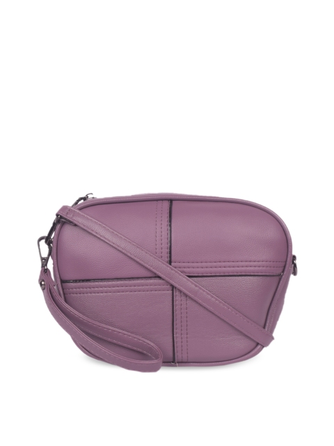 

Bagkok Purple Solid Sling Bag