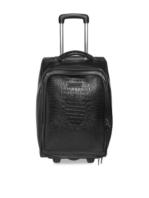 

Bags.R.us Unisex Black Solid 33L Softline Laptop Trolley Bag