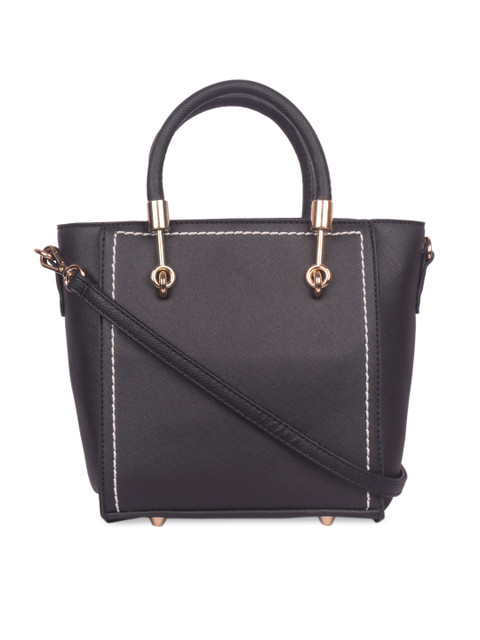

Bagkok Black Solid Handheld Bag