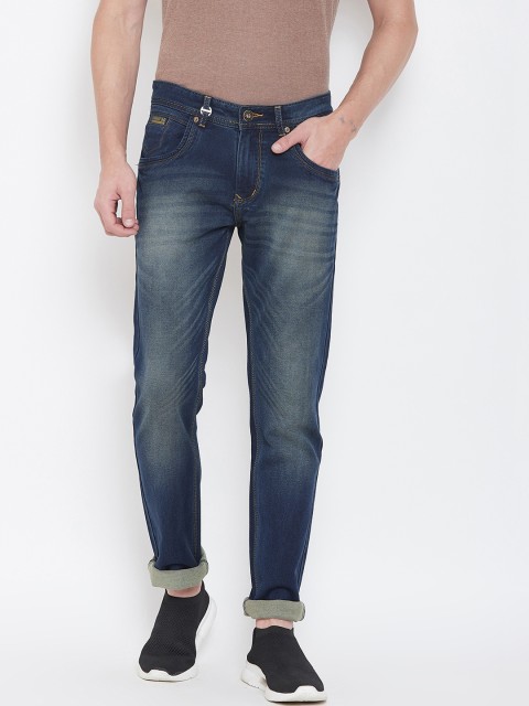

Duke Men Blue Regular Fit Mid-Rise Clean Look Jeans
