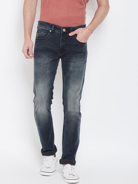

Duke Men Blue Regular Fit Mid-Rise Clean Look Jeans
