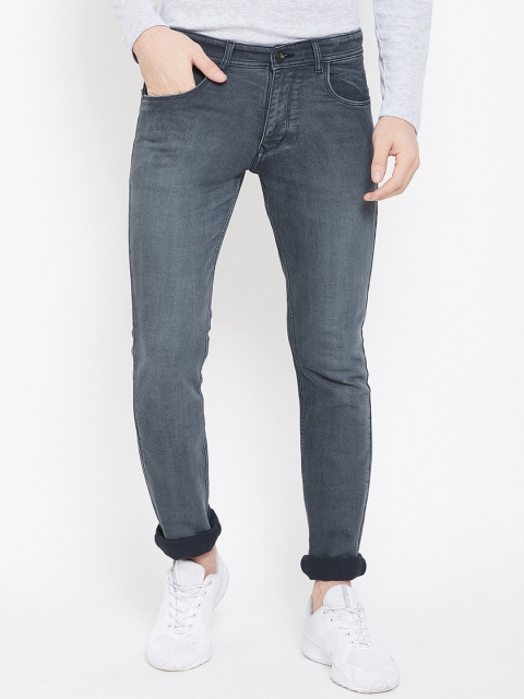 

Duke Men Grey Regular Fit Mid-Rise Clean Look Jeans