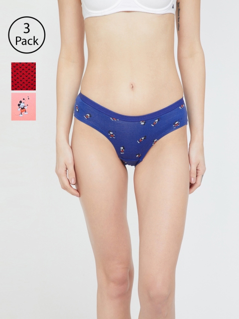 

Ginger by Lifestyle Women Pack of 3 Assorted Hipster Briefs 8903742180967