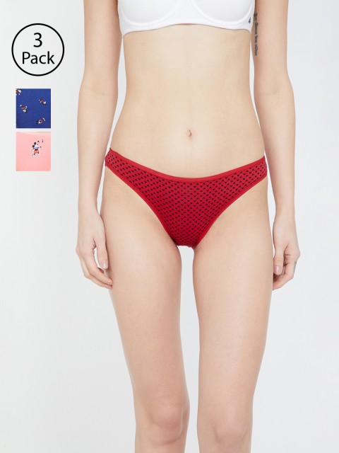 

Ginger by Lifestyle Women Pack of 3 Assorted Bikini Briefs 8903742180523
