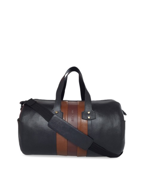 

Bags.R.us Unisex Black & Brown Duffel Bag
