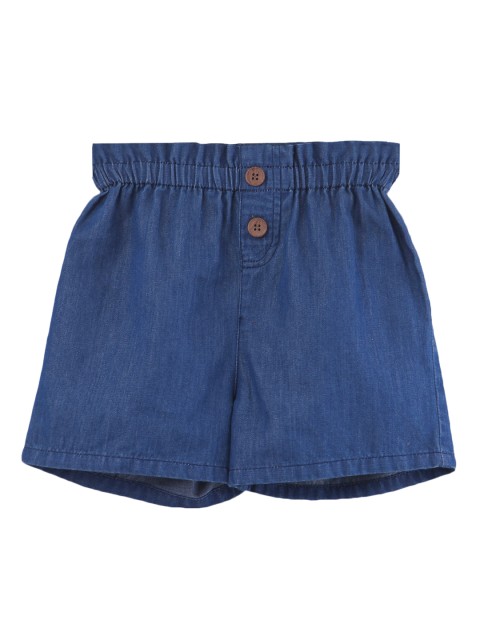 

Beebay Girls Blue Solid Regular Fit Hot Pants