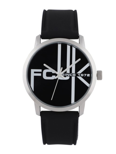 

FCUK Men Black Analogue Watch FK0002A