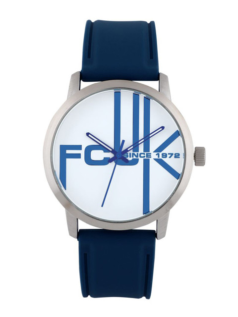 

FCUK Men White Analogue Watch
