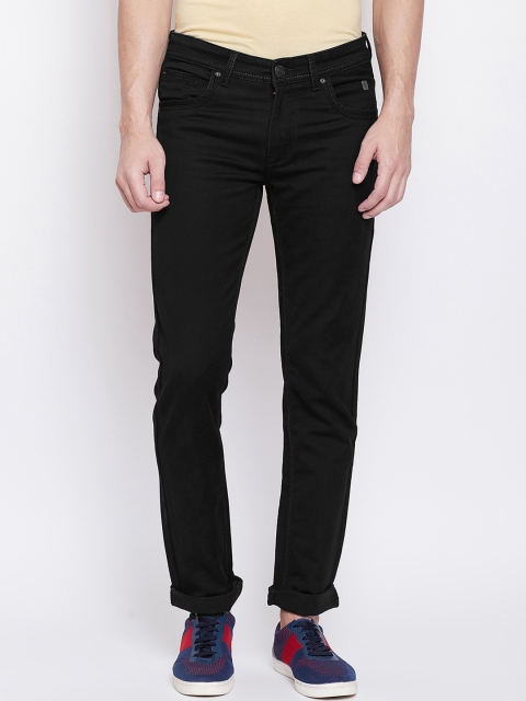

Duke Men Black Regular Fit Mid-Rise Clean Look Jeans