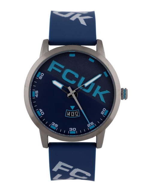 

FCUK Men Blue Analogue Watch FK0004D