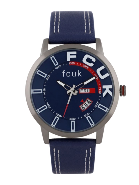 

FCUK Men Blue Analogue Watch FK0005B