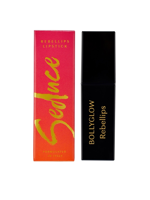 

BOLLYGLOW Rebel Lips Seduce Lipstick, 3g, Orange