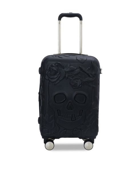 

IT luggage Black Textured Skulls II Hard-Sided Expandable Cabin Trolley Suitcase