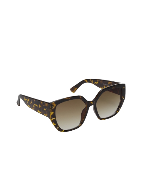

Get Glamr Women Square Sunglasses SG-LT-CH-221-32, Brown