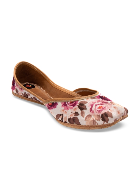 

Jivaana Women Multicoloured Printed Mojaris, Multi