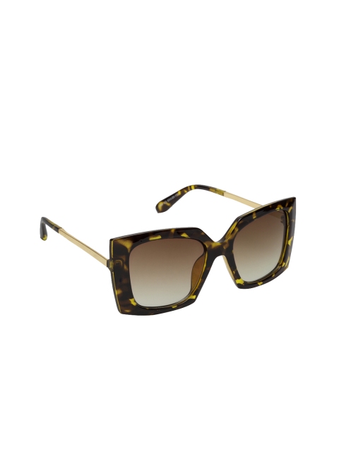 

Get Glamr Women Square Sunglasses SG-LT-CH-192-32, Brown